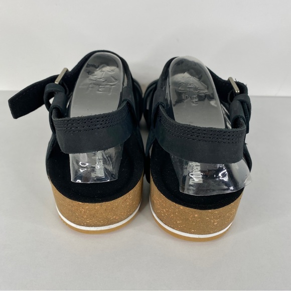 Timberland Malibu Waves Womens Ankle Strap Sandals Black Nubuck UK5.5 - Picture 5 of 6